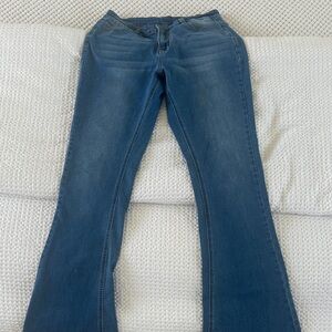 Classic Blue Flare Women's Jeans